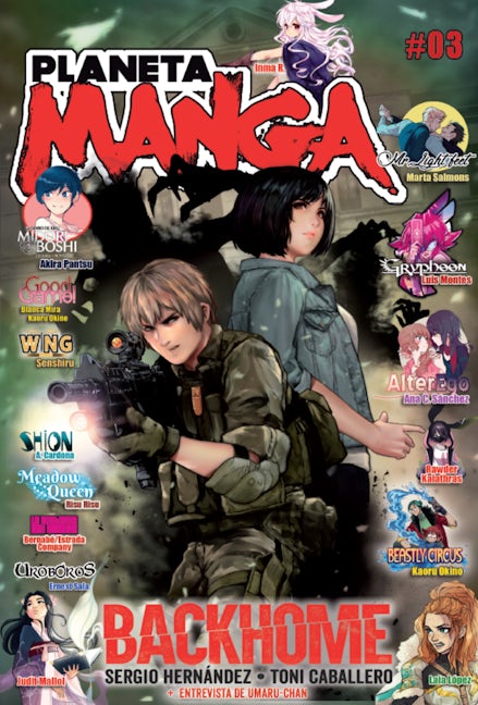 Book cover image for Planeta Manga nº 03 (Cómic / Comic Book) ISBN: 9788413411361